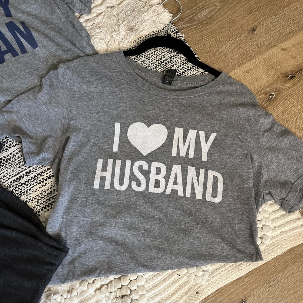 I love my husband tee M